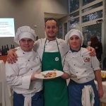 Lo chef di Cadipiaza (Montepastore (Bo), e la sua faraona con pancetta